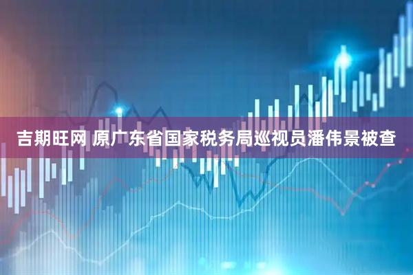 吉期旺网 原广东省国家税务局巡视员潘伟景被查